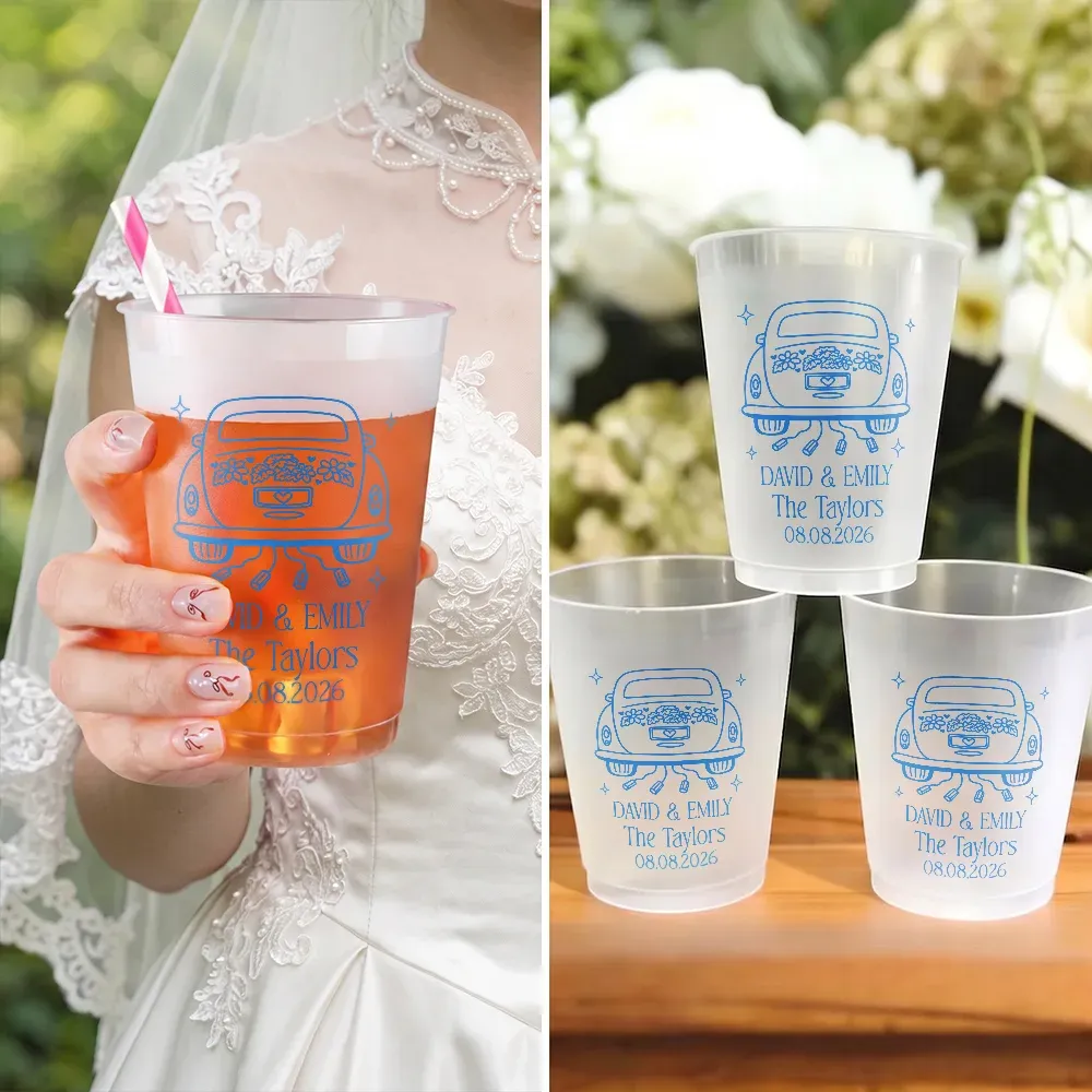 The Perfect Match - Personalized Frosted Cups