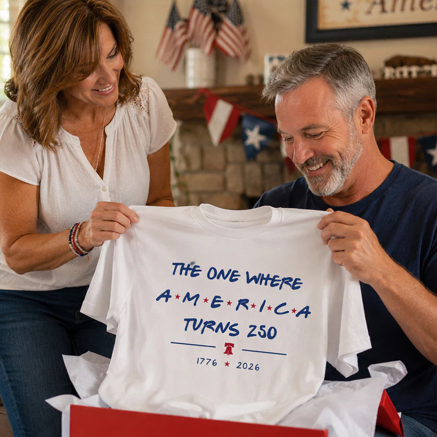 The One Where America Turns 250 - 4th Of July Shirt - American 250th Anniversary, Cool Gift for Her, for Him