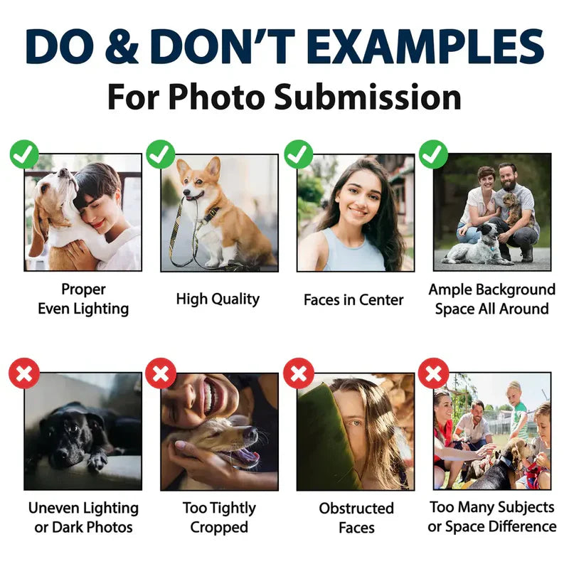 Custom Photo Realistic Watercolor Art Portrait Cat Dog Pet - Personalized Poster