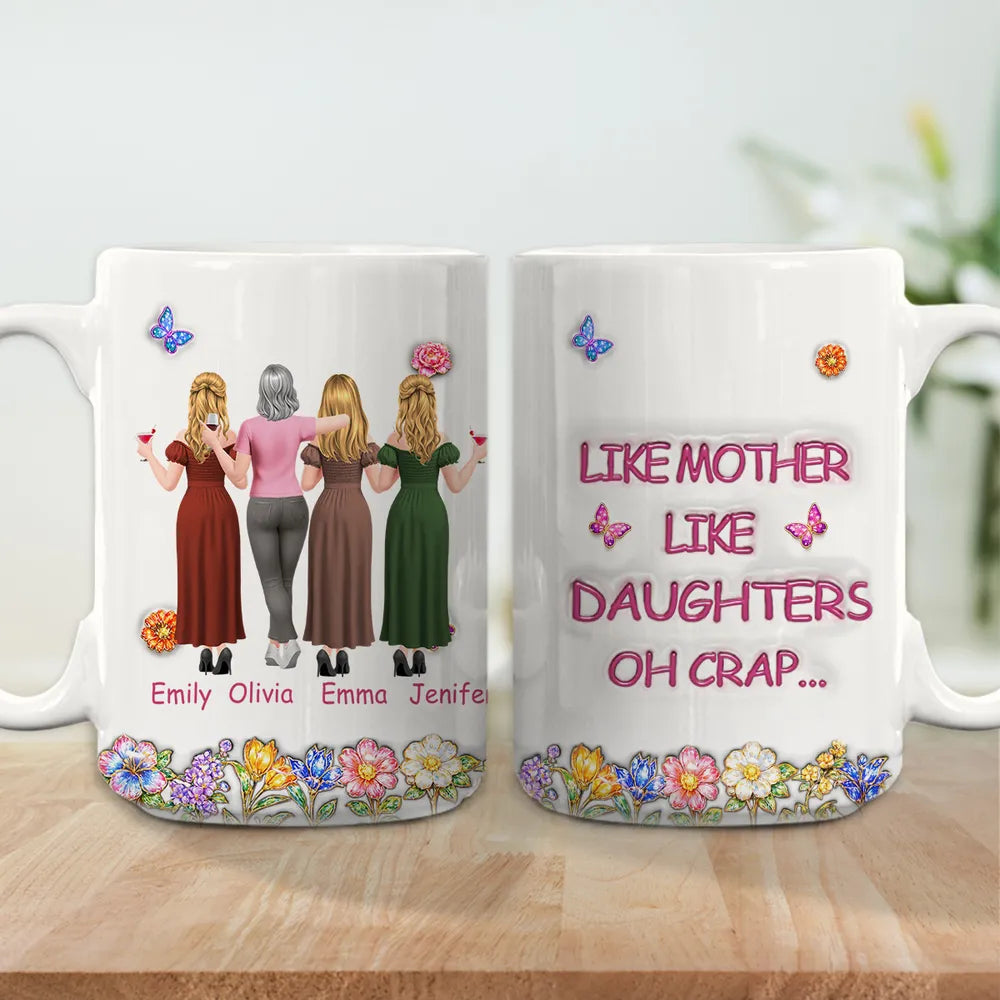 Like You Like Me - Personalized Custom 3D Effect Mug