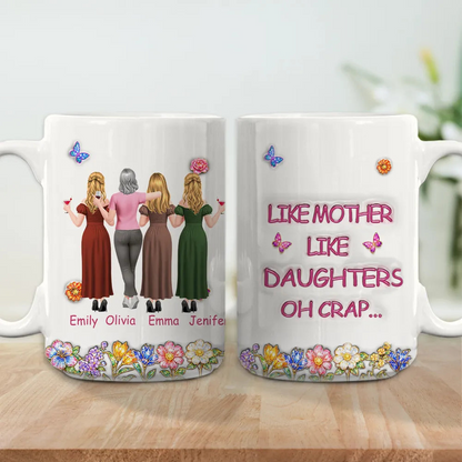 Like You Like Me - Personalized Custom 3D Effect Mug