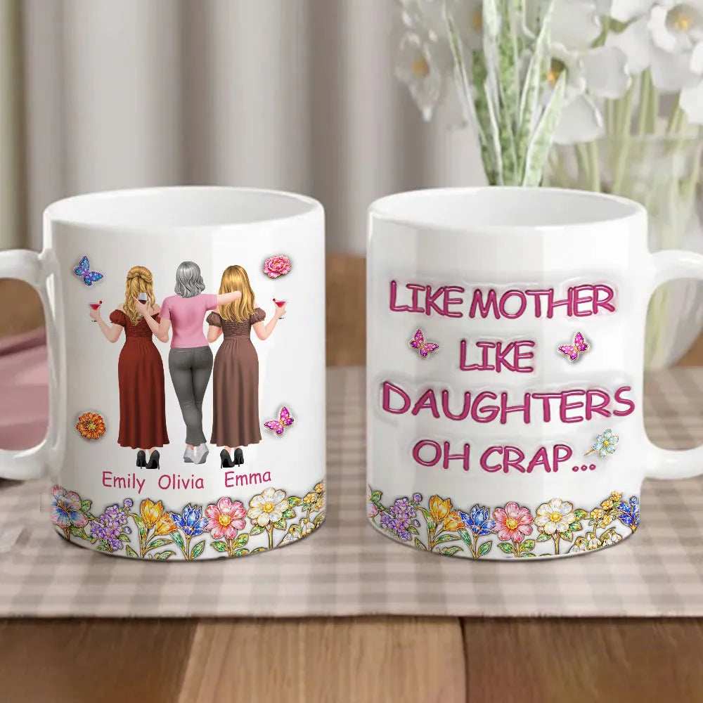 Like You Like Me - Personalized Custom 3D Effect Mug