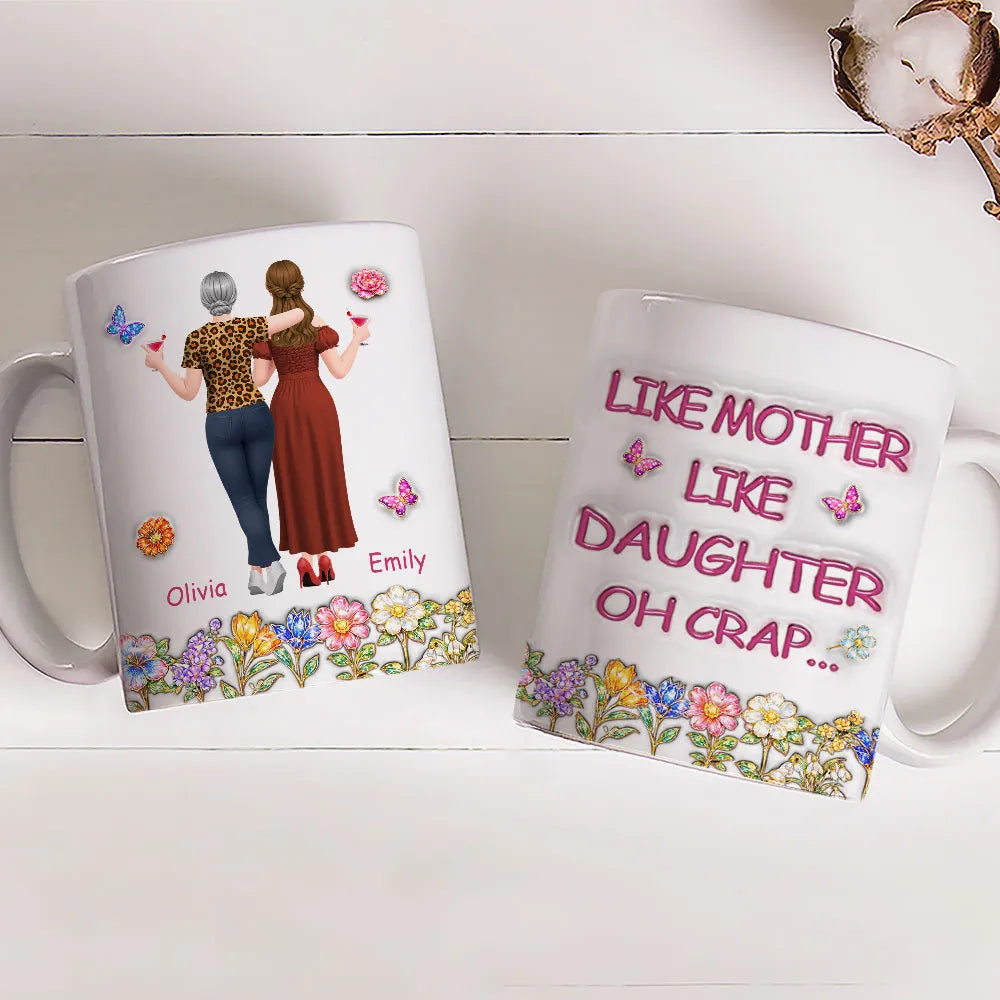Like You Like Me - Personalized Custom 3D Effect Mug