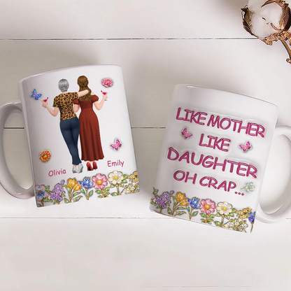 Like You Like Me - Personalized Custom 3D Effect Mug