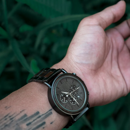 Mom To Son I Will Always - Personalized Engraved Wooden Watches GQ026