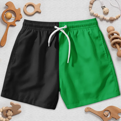 Half And Half Flag Summer Soccer Games - Personalized Kids Clothing Set