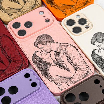 Custom Photo Phone Case Couple Gift For Her Gift For Him - Personalized Phone Case